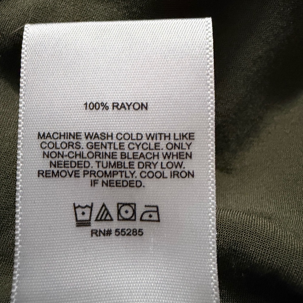 Express olive blouse - Picture 7 of 7